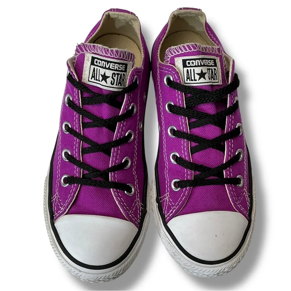 Converse Violet Canvas Sneakers US Youths Size 13